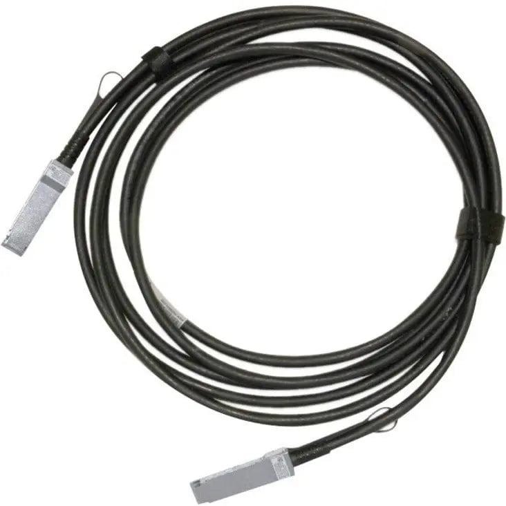 NVIDIA Mellanox Passive Copper Cable, IB EDR, up to 100Gb/s, QSFP28, 5m, Black, 26AWG - 16.40 ft QSFP28 Network Cable for Network Device - First End: 1 x QSFP28 Network - Second End: 1 x QSFP28 Network - 100...  - MCP1600-E005E26