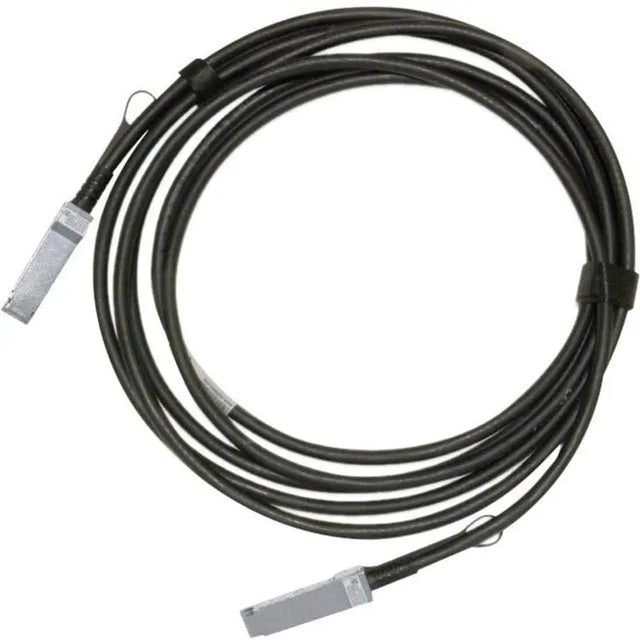 NVIDIA Mellanox Passive Copper Cable, IB EDR, up to 100Gb/s, QSFP28, 5m, Black, 26AWG - 16.40 ft QSFP28 Network Cable for Network Device - First End: 1 x QSFP28 Network - Second End: 1 x QSFP28 Network - 100...  - MCP1600-E005E26