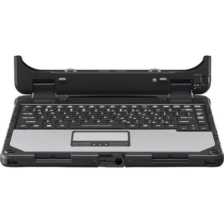 PANASONIC Panasonic Premium Keyboard - 87 Key - English (US) - Notebook, Tablet, Vehicle Dock, Docking Station - TouchPad - PC - Black, Silver - CF-VEK333LMP