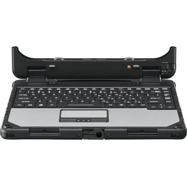 PANASONIC Panasonic Premium Keyboard - 87 Key - English (US) - Notebook, Tablet, Vehicle Dock, Docking Station - TouchPad - PC - Black, Silver - CF-VEK333LMP