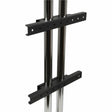 PEERLESS Peerless-AV Modular MOD-AWM2 Wall Mount for Flat Panel Display, Projector - Black - 90" to 90" Screen Support - 211.64 lb Load Capacity - 200 x 200, 300 x 300, 400 x 400 VESA Standard - 1 - MOD-AWM2