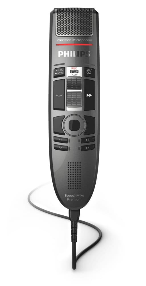 PHILIPS Philips SpeechMike Premium Touch Grey, Metallic - SMP3710/00