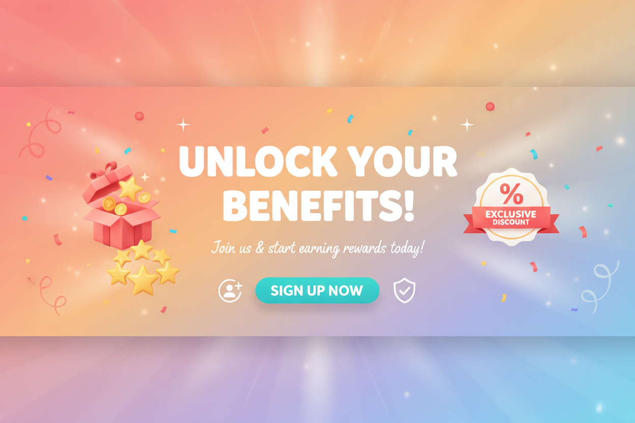 rewards with sign up