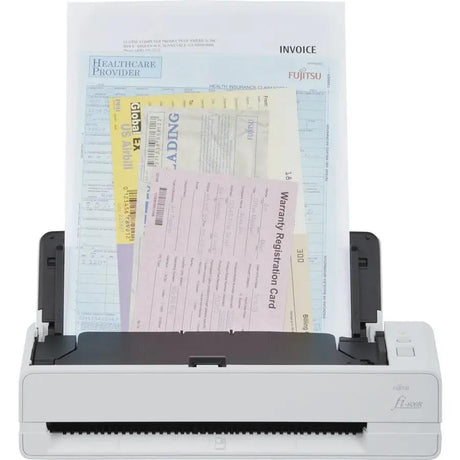 RICOH Fujitsu fi-800R Ultra-Compact, Color Duplex Document Scanner with Dual Auto Document Feeders (ADF) - 24-bit Color - 8-bit Grayscale - 40 ppm (Mono) - 40 ppm (Color) - Duplex Scanning - USB - PA03795-B005