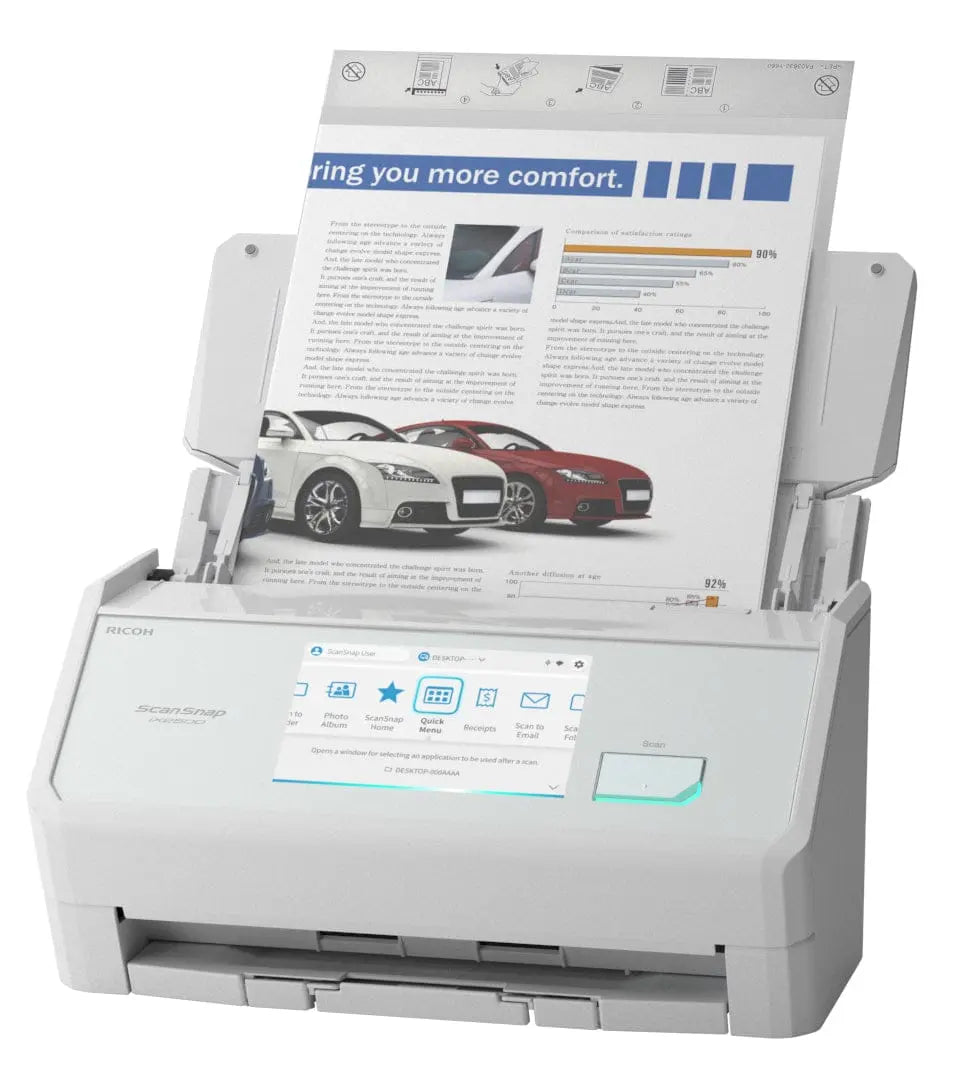 RICOH Ricoh ScanSnap IX2500 ADF scanner 600 x 600 DPI A4 White - PA03860-B105