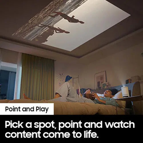 SAMSUNG Monitors and Displays/Projectors Samsung SP-LFF3 The Freestyle 2nd Gen with Gaming Hub 230 Lumen HDR Full HD Projector SP-LFF3CLAXXZA