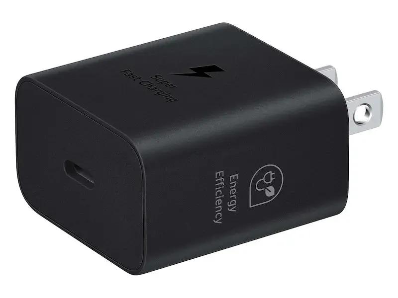 SAMSUNG Samsung EP-T2510 Universal Black AC Fast charging Indoor - EP-T2510NBEGUS