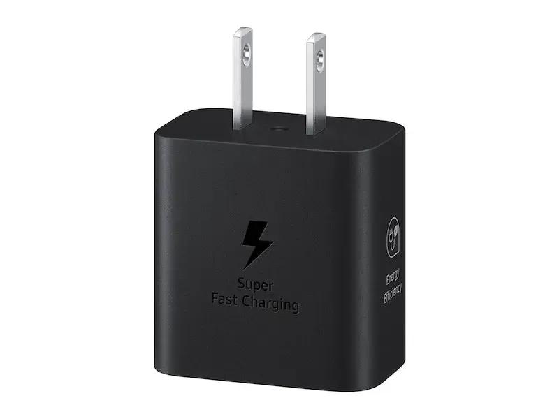 SAMSUNG Samsung EP-T2510 Universal Black AC Fast charging Indoor - EP-T2510NBEGUS
