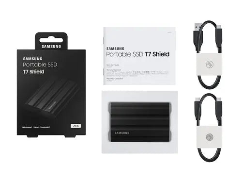 SAMSUNG Samsung T7 Shield 2000 GB Black