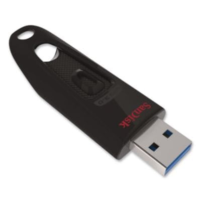 SANDISK Digital Media Ultra USB 3.0 Type A Flash Drive, 32 GB, Black - SDCZ48-032G-A46
