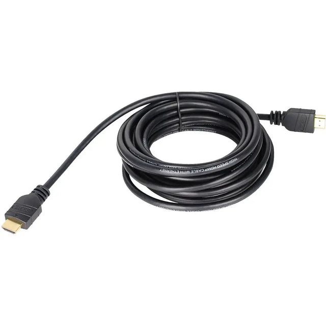 SIIG SIIG CB-H20612-S1 HDMI Cable - 16.40 ft HDMI A/V Cable - First End: 1 x HDMI Type A Digital Audio/Video - Male - Second End: 1 x HDMI Type A Digital Audio/Video - Male - Shielding - Black - CB-H20612-S1