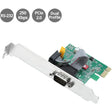 SIIG SIIG DP Cyber RS-232 1S PCIe Card - 250Kbps - ASIX AX99100 Chipset - PCI Express Base Specification 2.0 Compliant - JJ-E20611-S1