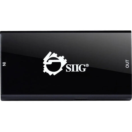SIIG SIIG HDMI 2.0 Repeater - 4Kx2K 60Hz - 3840 × 2160 - 98.43 ft Maximum Operating Distance - 1 x HDMI In - 1 x HDMI Out - USB - ABS Plastic - CE-H22J14-S1