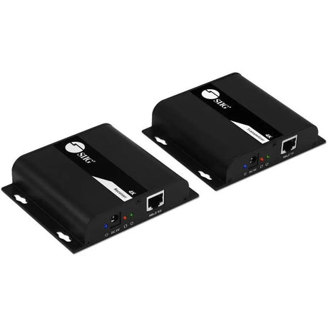 SIIG SIIG HDMI 4K30Hz HDbitT over IP Extender - 120m - Extends HDMI audio/video signals up to 120m over cost effective Cat 6/7 cable, while maintaining signal strength and superior audio/video quality, 4K3 - CE-H25D11-S2