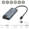 SIIG SIIG Mini DisplayPort 4K Video Dock with USB 3.0 LAN Hub - 5Gbps Data Transfer Rate - Triple Display Modes - TAA Compliant - JU-H30F11-S1