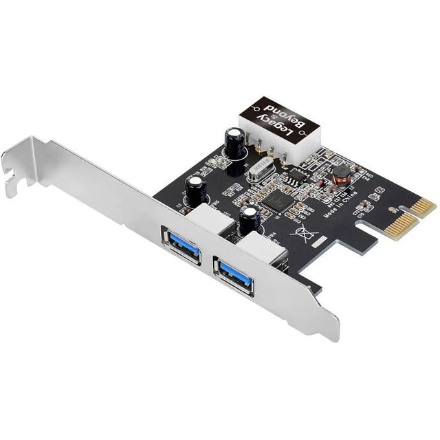 SIIG SIIG USB 3.0 2 Port (Ext) PCIe Host Card - UASP - 5Gbps Transfer Rate PCI Express 2.0 - Plug-in Card - LB-US0314-S1
