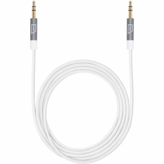 TARGUS iStore Premium 3.5mm AUX Audio Cable Aluminum - 4.92 ft Mini-phone Audio Cable for Audio Device, Mobile Phone, Tablet, Media Player, Car Stereo, Speaker, Headphone, Notebook, Stereo System, Portable S...  - ACC100009CAI