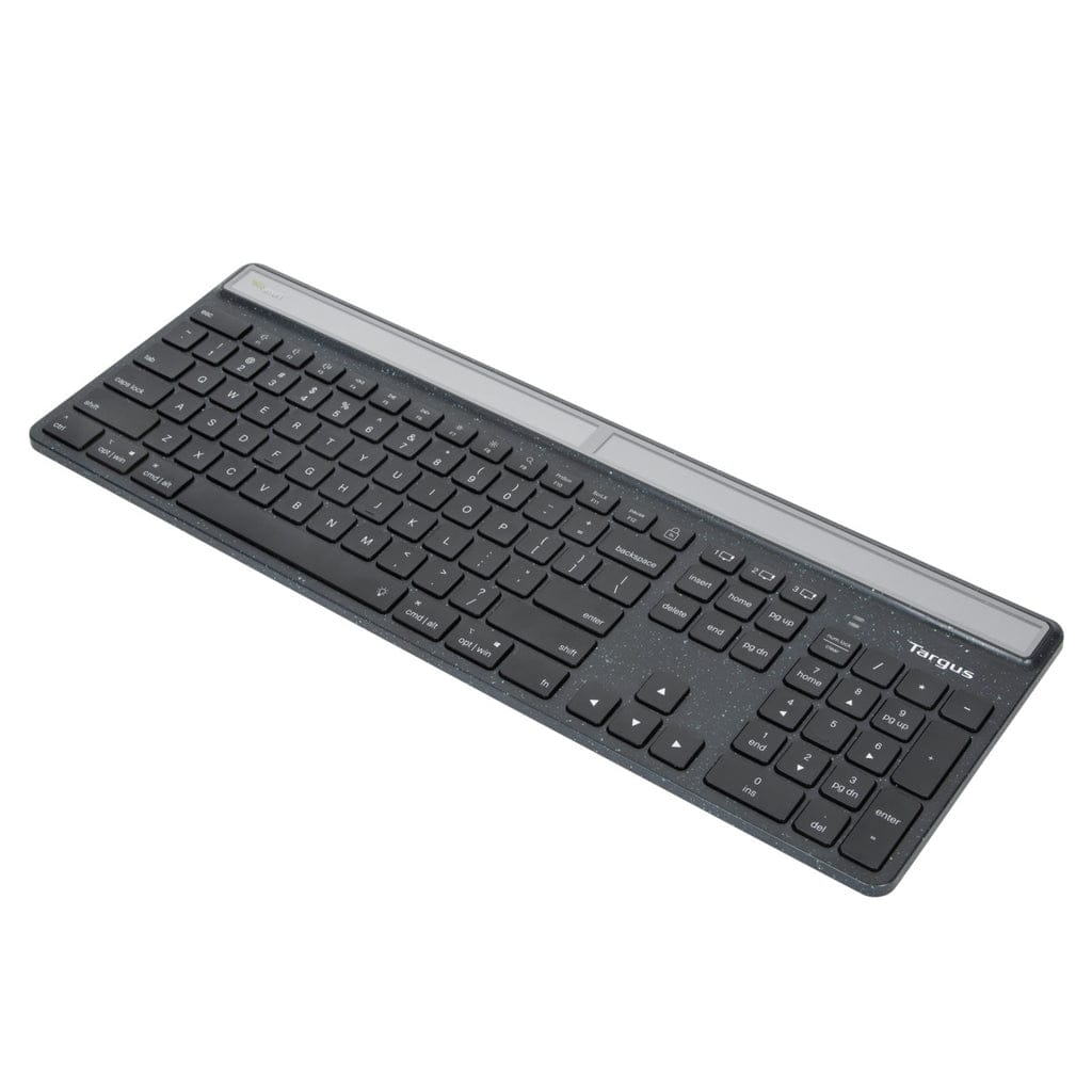 TARGUS Keyboards Targus Energy Harvesting EcoSmart keyboard Office Bluetooth Black - AKB868US