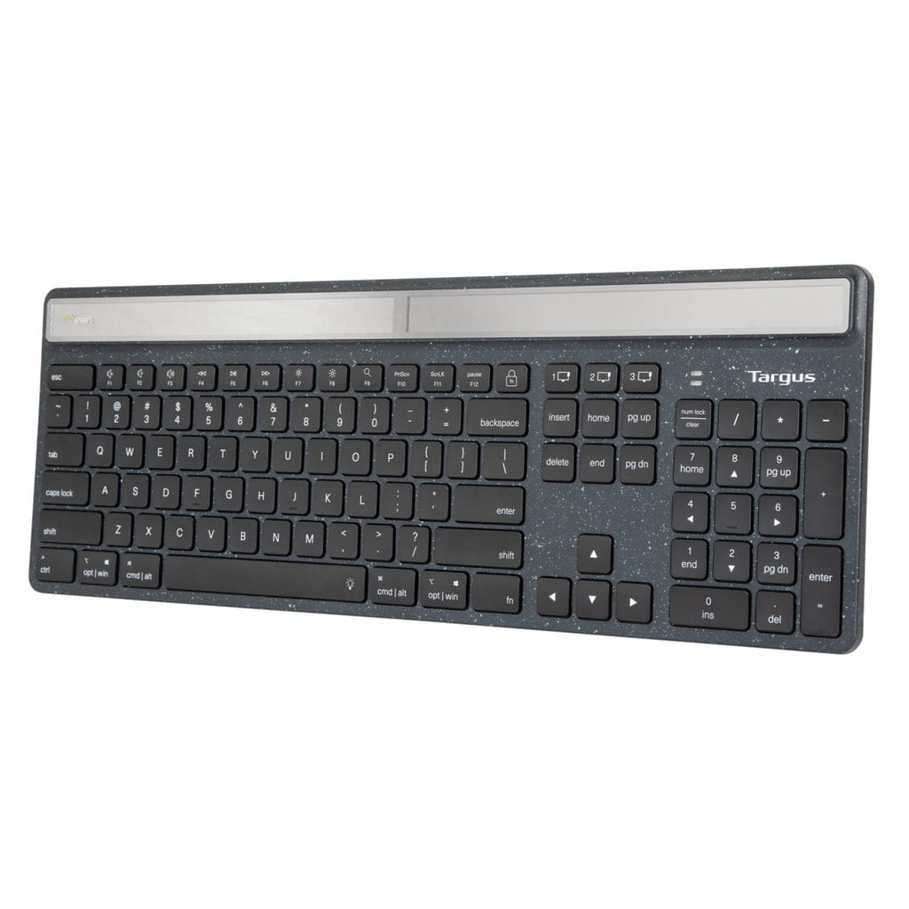 TARGUS Keyboards Targus Energy Harvesting EcoSmart keyboard Office Bluetooth Black - AKB868US