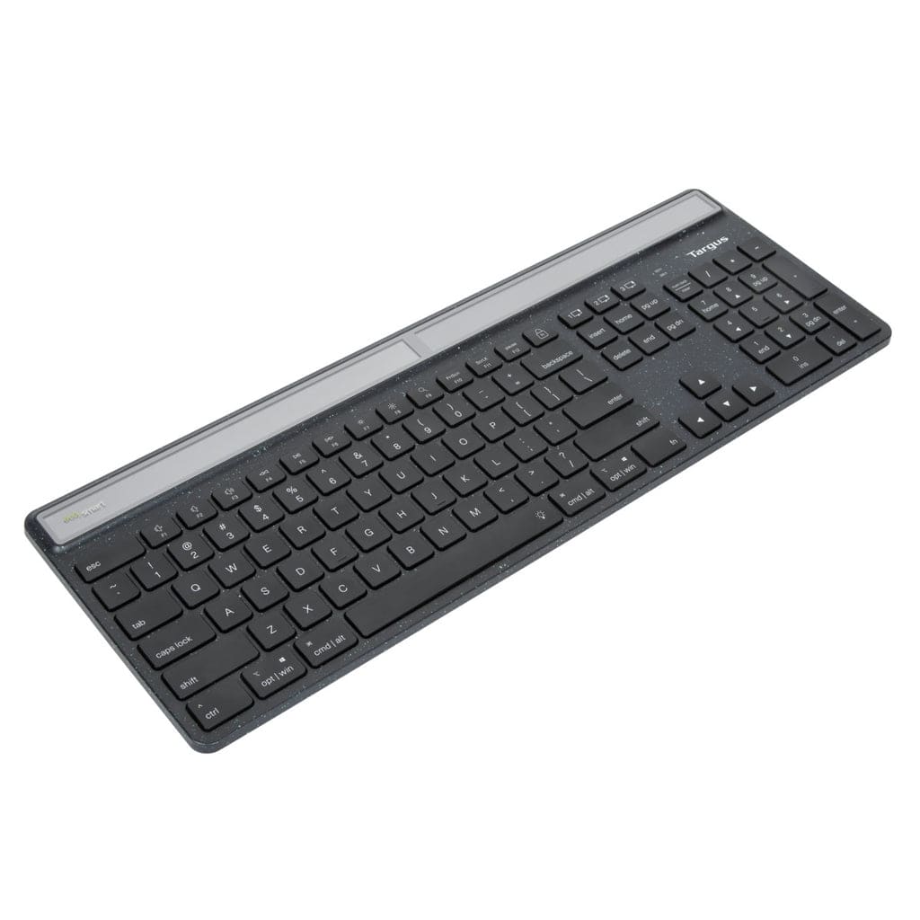 TARGUS Keyboards Targus Energy Harvesting EcoSmart keyboard Office Bluetooth Black - AKB868US