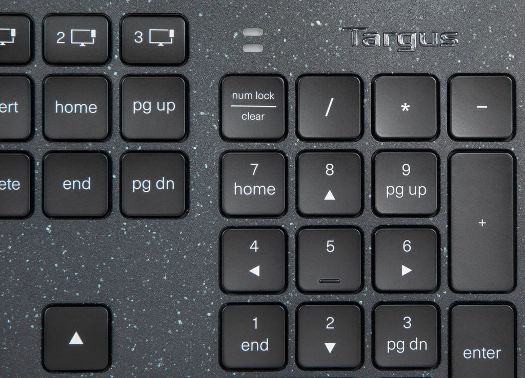 TARGUS Keyboards Targus Energy Harvesting EcoSmart keyboard Office Bluetooth Black - AKB868US