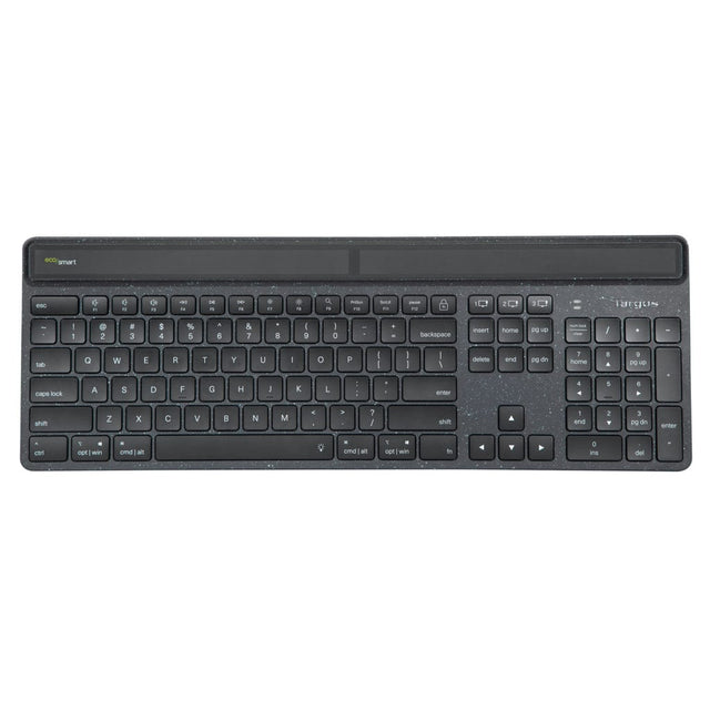 TARGUS Keyboards Targus Energy Harvesting EcoSmart keyboard Office Bluetooth Black - AKB868US
