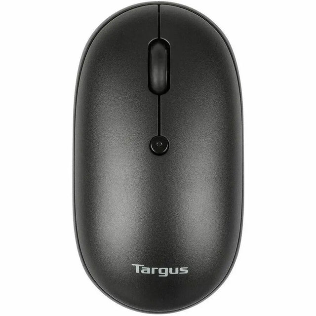 TARGUS Targus Compact Multi-Device Antimicrobial Wireless Mouse - Wireless - Bluetooth/Radio Frequency - 2.40 GHz - Black - 3 Button(s) - Symmetrical - AMB581GL
