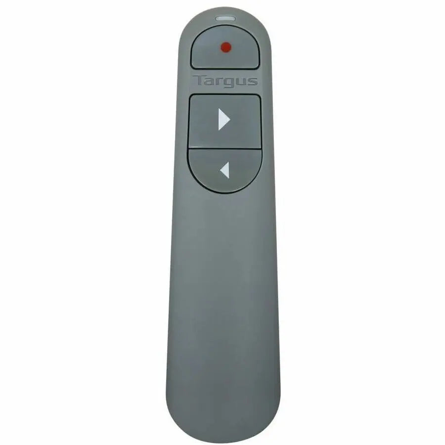 TARGUS Targus Control Plus Dual Mode Antimicrobial Presenter with Laser - Laser - Wireless - Bluetooth - 2.40 GHz - Gray - USB - AMP06704AMGL