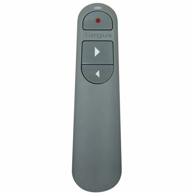 TARGUS Targus Control Plus Dual Mode Antimicrobial Presenter with Laser - Laser - Wireless - Bluetooth - 2.40 GHz - Gray - USB - AMP06704AMGL