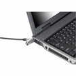 TARGUS Targus DEFCON KL Cable Lock - TAA Compliant - Black - Galvanized Steel - 6 ft - For Notebook, Projector, Monitor - TAA Compliant - ASP48USX