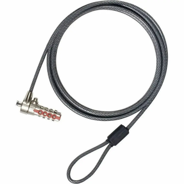 TARGUS Targus DEFCON Serialized Cable Lock (SCL) - Combination Lock - Galvanized Steel - 6.5ft - PA410S-1