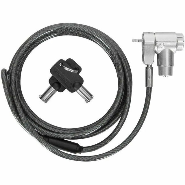TARGUS Targus DEFCON Ultimate Universal Master Keyed Lock - Silver - Galvanized Steel - 6.50 ft - For Notebook, Docking Station, Monitor - ASP95MKGLX-25