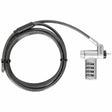 TARGUS Targus DEFCON Ultimate Universal Resettable Combination Lock - Preset - 4-digit - Silver - Galvanized Steel - 6.50 ft - For Monitor, Docking Station, Notebook - ASP96RGLX