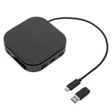 TARGUS Targus DOCK116GLZ laptop dock/port replicator Wired USB 3.2 Gen 2 (3.1 Gen 2) Type-C Black