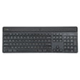 TARGUS Targus Energy Harvesting EcoSmart keyboard Office Bluetooth Black - AKB868US