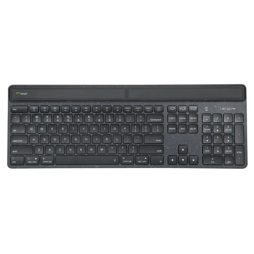 TARGUS Targus Energy Harvesting EcoSmart keyboard Office Bluetooth Black - AKB868US