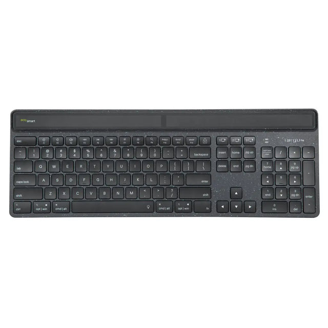 TARGUS Targus Energy Harvesting EcoSmart keyboard Office Bluetooth Black - AKB868US
