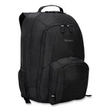 TARGUS TARGUS Groove Laptop Backpack, Fits Devices Up to 15.4", Nylon/PVC, 15 x 7 x 18, Black - CVR600