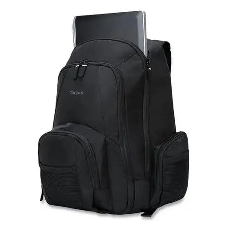 TARGUS TARGUS Groove Laptop Backpack, Fits Devices Up to 15.4", Nylon/PVC, 15 x 7 x 18, Black - CVR600