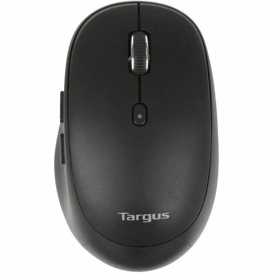 TARGUS Targus Midsize Comfort Multi-Device Antimicrobial Wireless Mouse - Mid Size Mouse - Optical - Wireless - Bluetooth/Radio Frequency - 2.40 GHz - Black - 1 Pack - 2400 dpi - Scroll Wheel - Right-handed ...  - AMB582GL