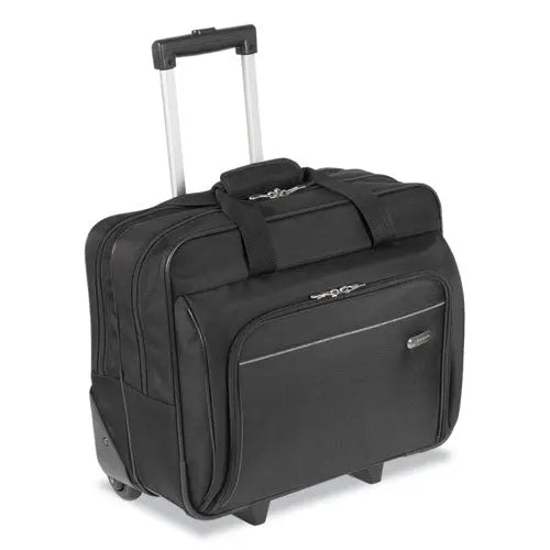 TARGUS TARGUS Rolling Laptop Case, 1200D Polyester, Fits Devices Up to 16", Polyester, 16.5 x 7.5 x 14, Bla - TBR003US