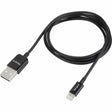TARGUS Targus Sync & Charge Lightning Cable for Compatible Apple Devices (1M) - 3.28 ft Lightning/USB Data Transfer Cable for iPod, iPad, iPhone, Tablet, Smartphone, Computer - First End: 1 x Lightning Male ...  - ACC961BT