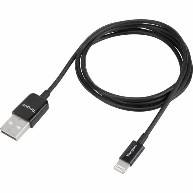 TARGUS Targus Sync & Charge Lightning Cable for Compatible Apple Devices (1M) - 3.28 ft Lightning/USB Data Transfer Cable for iPod, iPad, iPhone, Tablet, Smartphone, Computer - First End: 1 x Lightning Male ...  - ACC961BT