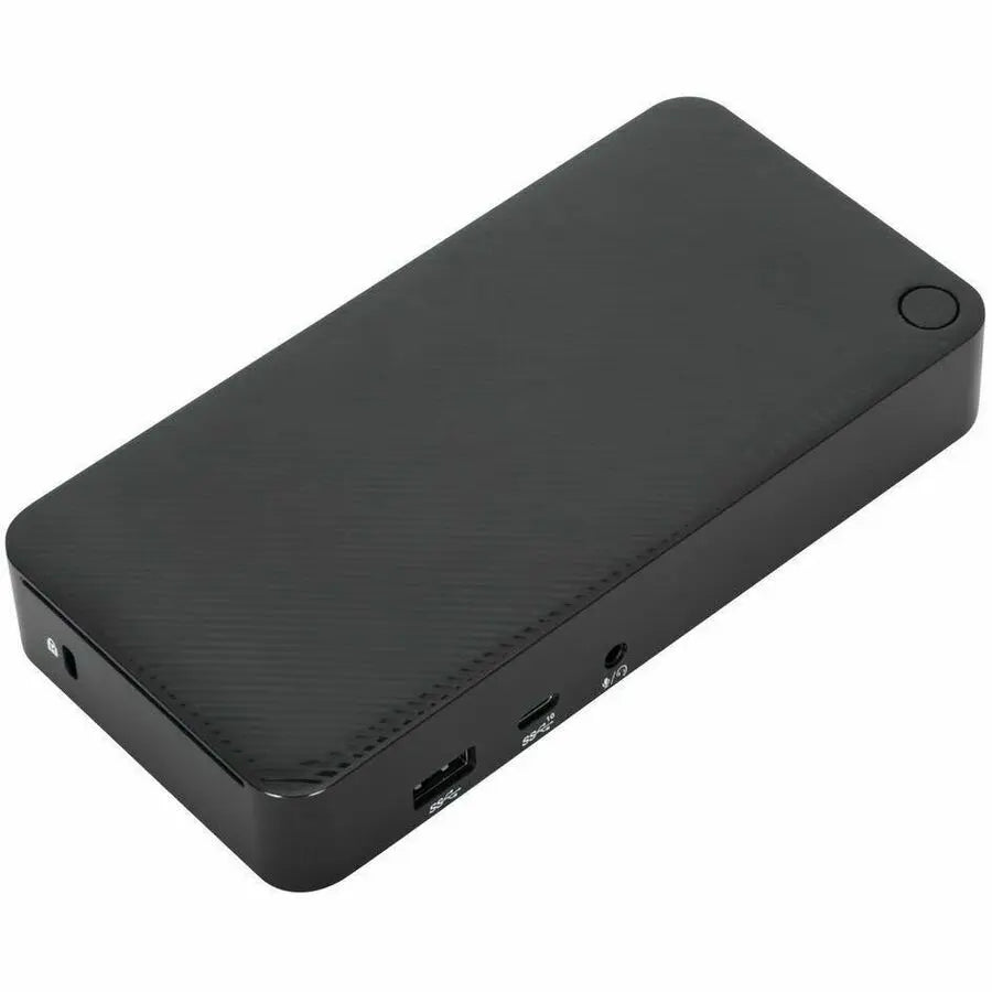 TARGUS Targus Universal USB-C DV4K Docking Station with 65W Power Delivery - 100 W - USB Type C, USB Type A - 2 Displays Supported - 4K, 5K - 3840 x 2160, 5120 x 2880 - 3 x USB Type-A Ports - USB Type-A - 1  - DOCK315USZ