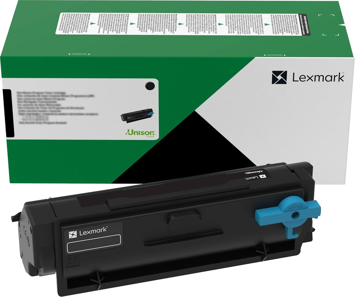 Lexmark Black Toner Cartridge Return Program Extra High Yield 20,000 Pages 55B1X00