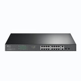 TP-LINK Bridge / Router TP-Link 18-Port Gigabit Rackmount Switch with 16 PoE+ - TL-SG1218MP