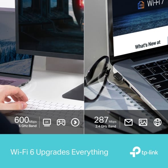 TP-LINK Network Adapter TP-Link Archer TX10UB Nano Bluetooth 600 Mbit/s - ARCHER TX10UB NANO