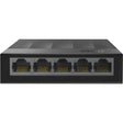 TP-LINK TP-Link LS1005G - Litewave 5 Port Gigabit Ethernet Switch - Desktop Ethernet Splitter - Plastic Case - Unshielded Network Switch - Plug & Play - Fanless Quiet - Unmanaged - LS1005G