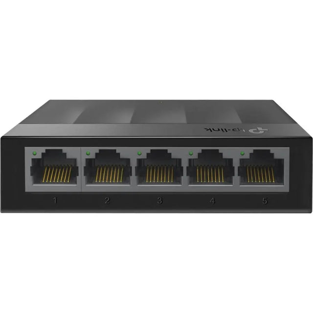 TP-LINK TP-Link LS1005G - Litewave 5 Port Gigabit Ethernet Switch - Desktop Ethernet Splitter - Plastic Case - Unshielded Network Switch - Plug & Play - Fanless Quiet - Unmanaged - LS1005G