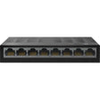 TP-LINK TP-Link LS1008G - Litewave 8 Port Gigabit Ethernet Switch - Desktop Ethernet Splitter - Plastic Case - Unshielded Network Switch - Plug & Play - Fanless Quiet - Unmanaged - LS1008G